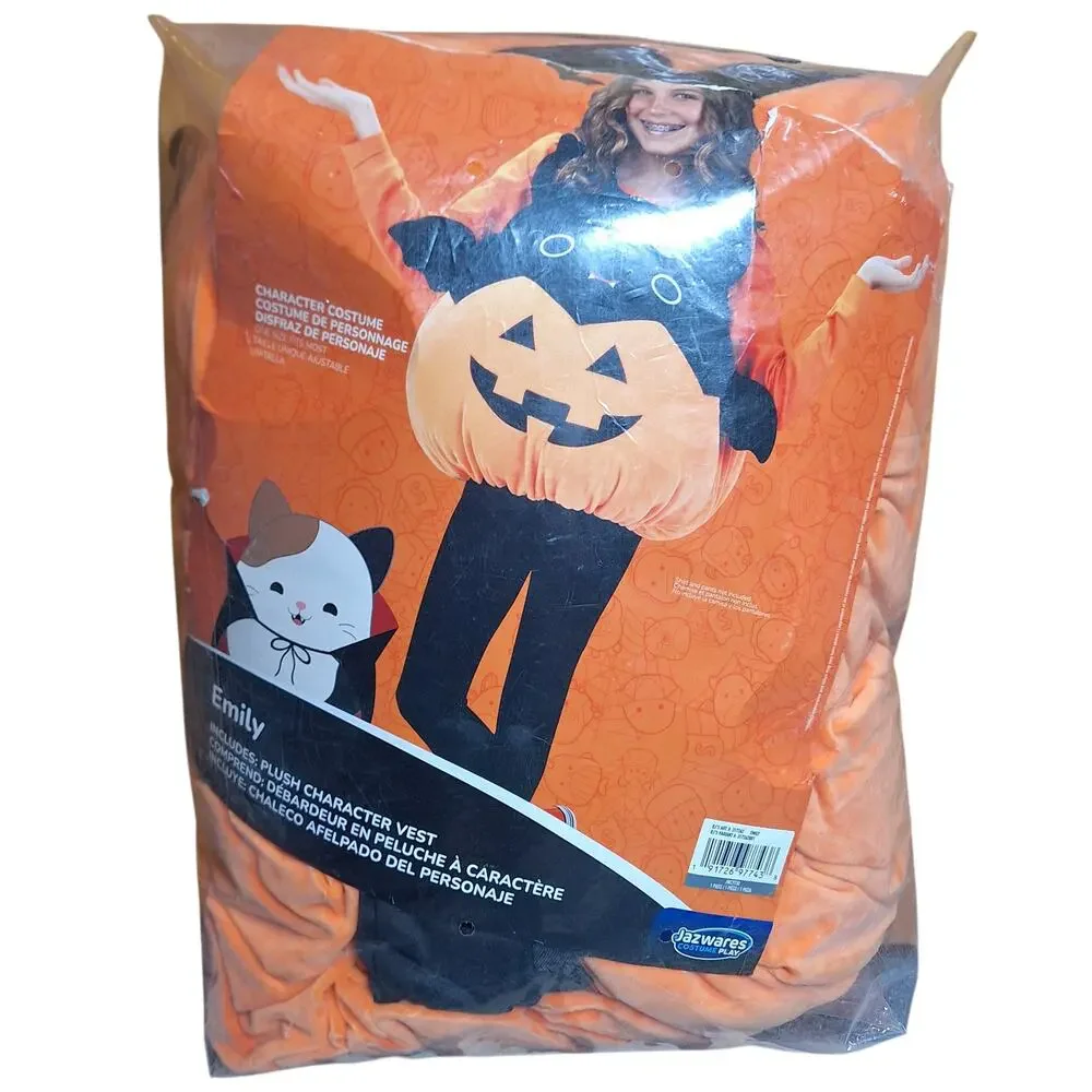 Squishmallows jazwares Emily Bat costume unisex Halloween pumpkin kids 2025